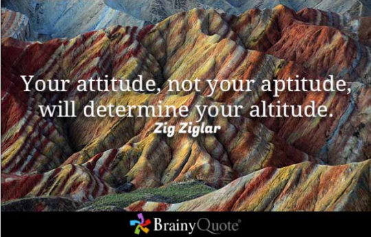 Attitude altitude