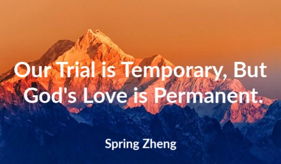 9. trial and God Love